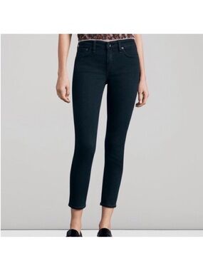 Rag & Bone Cate Mid Rise Skinny Jean in Oxford Dark Indigo Size 27 NWT